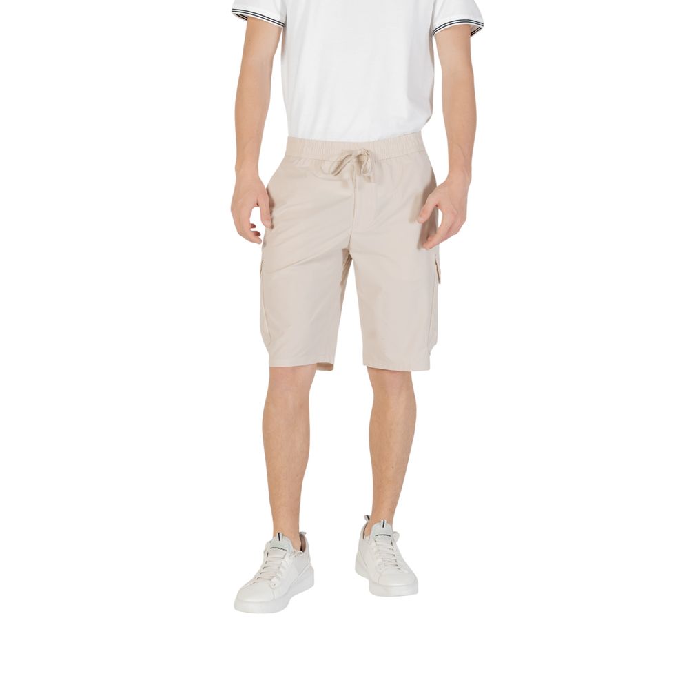 Hugo Boss Beige Polyester Bermuda
